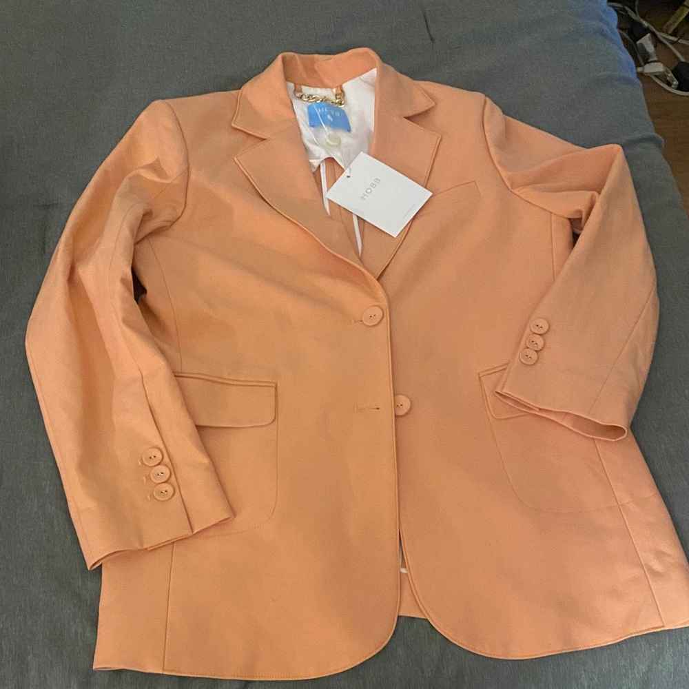 Chic Coral Blazer by Theory